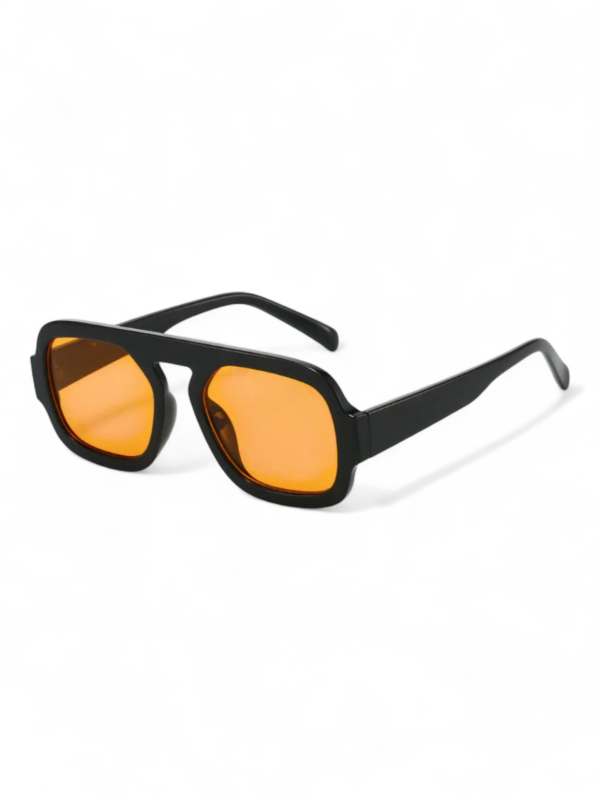 [Vanta] Oversized Unisex Sunglasses : [Orange]