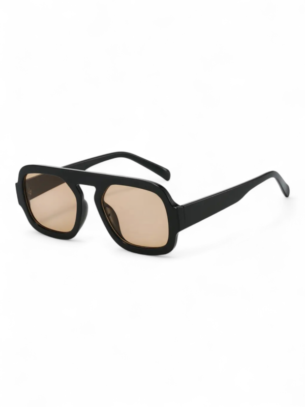 [Vanta] Oversized Unisex Sunglasses : [Beige]