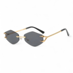 Razor Rimless Unisex Sunglasses by Flexratz