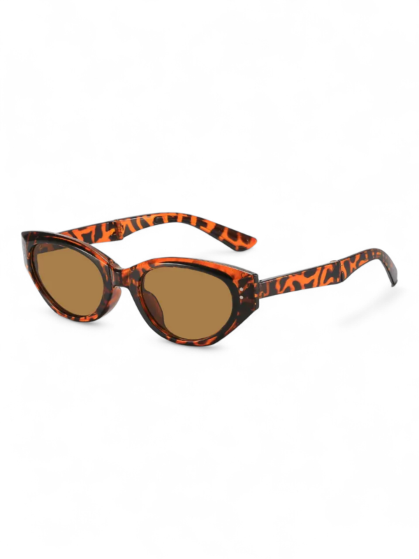 [Flex] Foldable Unisex Sunglasses : [Leopard]