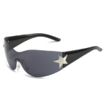 [Jubilee] Y2K unisex sunglasses in black by Flexratz
