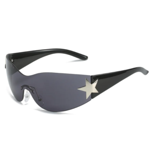 [Jubilee] Y2K unisex sunglasses in black by Flexratz