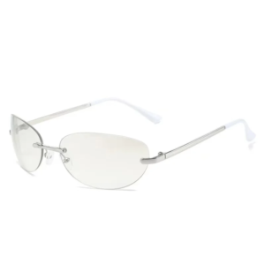 Phoenix Y2K unisex sunglasses silver