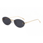 Franco Vintage Unisex Sunglasses Black