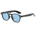 [Rochester] Old Money Blue Unisex Sunglasses